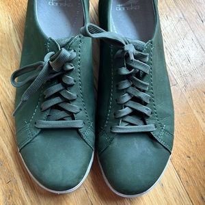 DANSKO Leela Moss Waterproof Nubuck Sneakers